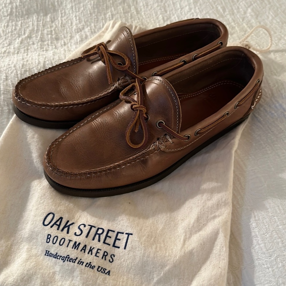 Oak St Bootmakers.  Camp Mocs. 9.5